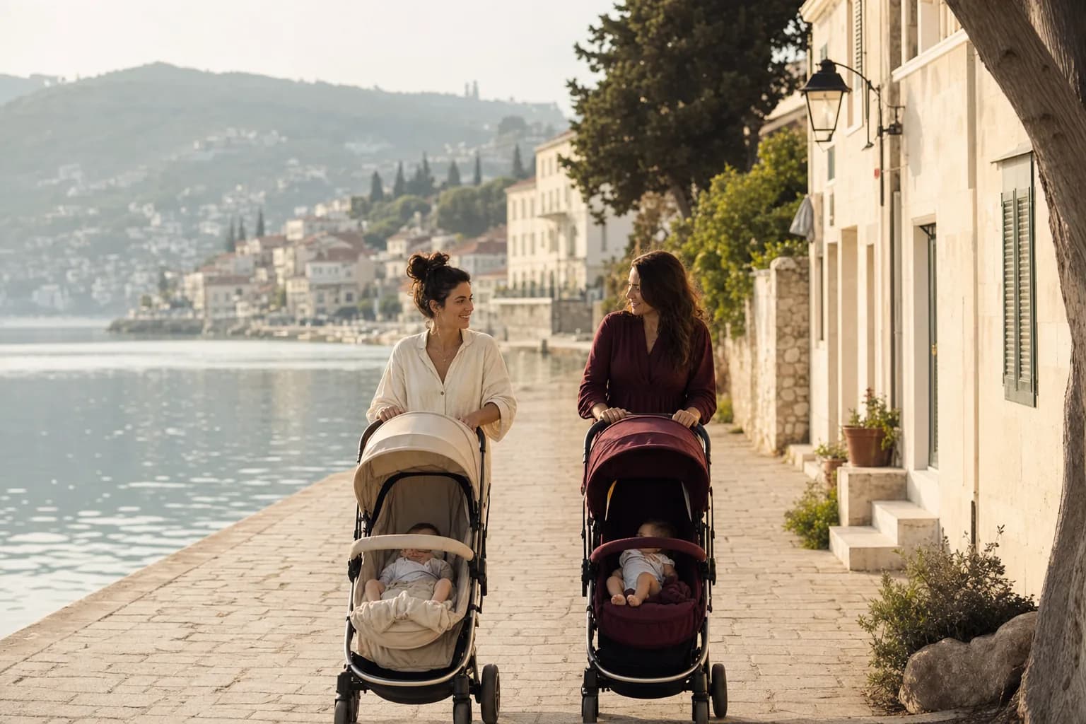 Caminhada baby-friendly junto à ribeira